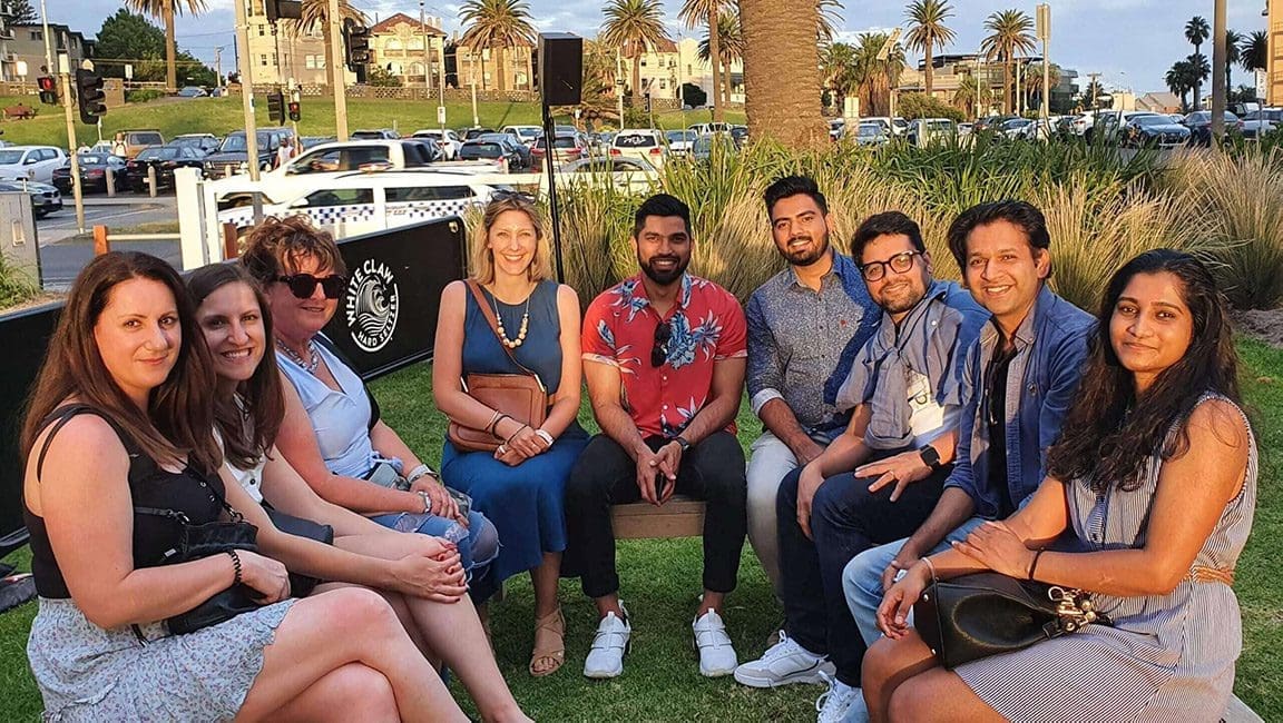 Versent Finance team at the end of 2020